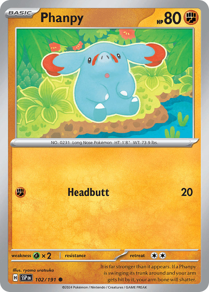 Phanpy Surging Sparks