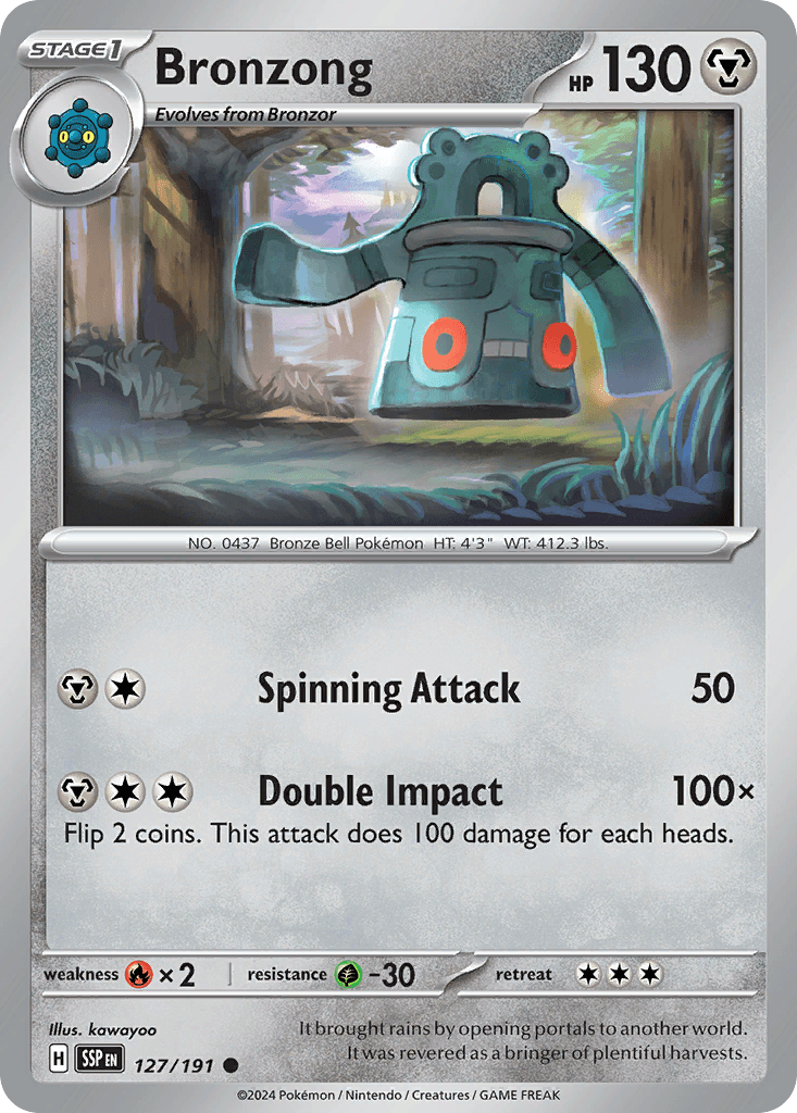 Bronzong Surging Sparks