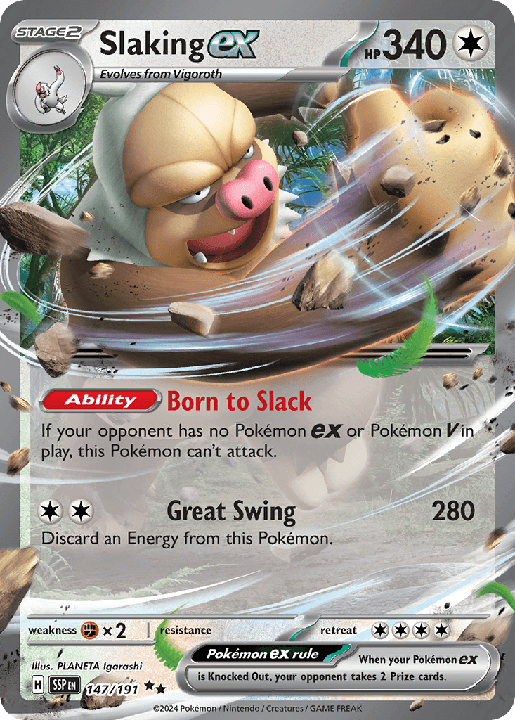 Slaking ex Surging Sparks