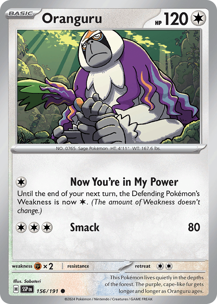 Oranguru Surging Sparks