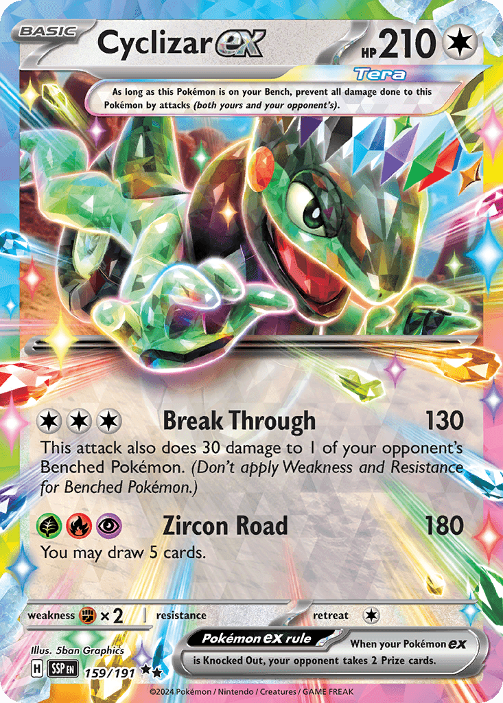 Cyclizar ex Surging Sparks