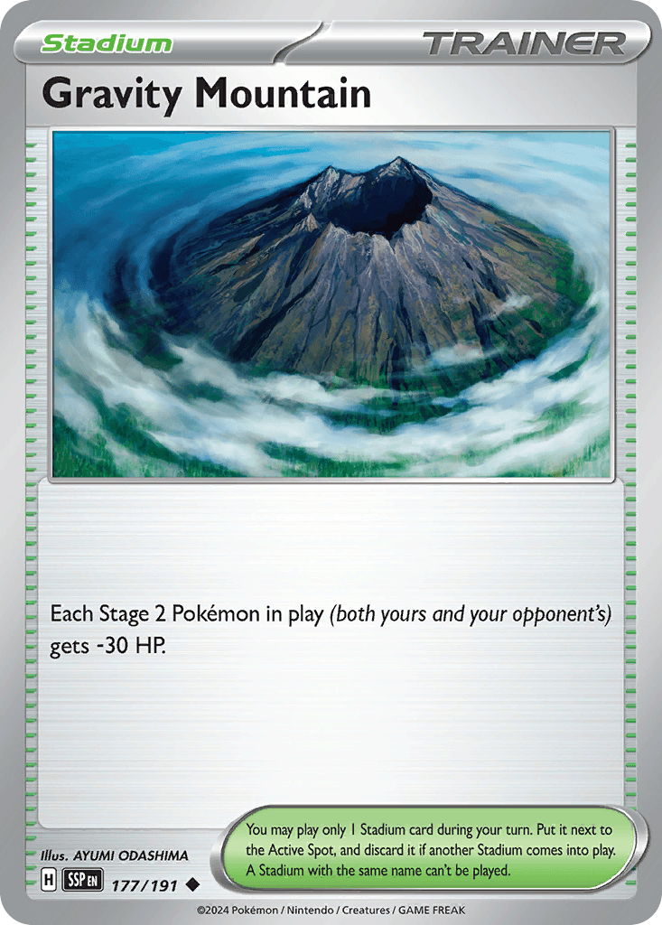 Gravity Mountain Surging Sparks