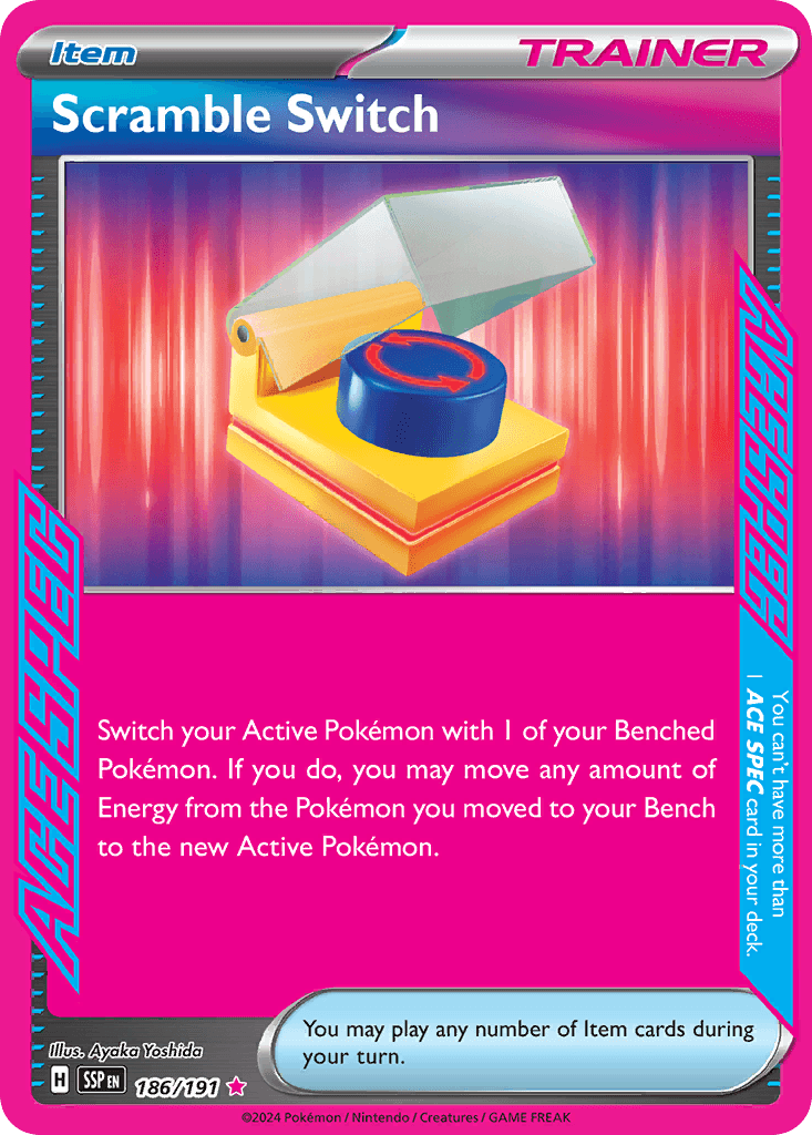 Scramble Switch Surging Sparks