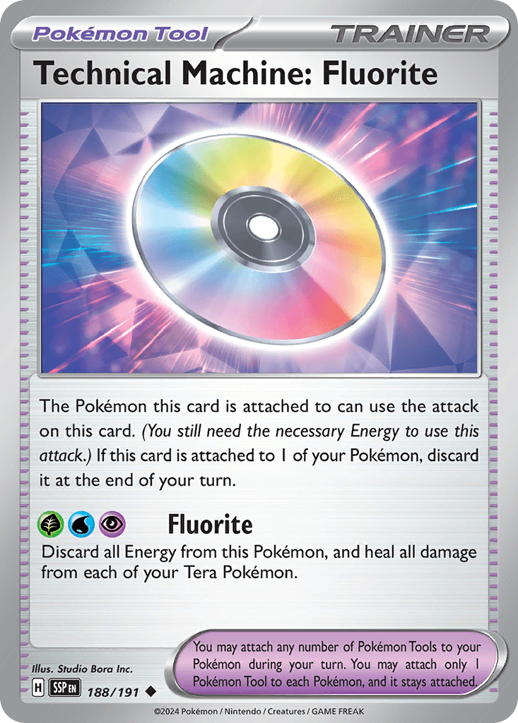 Technical Machine: Fluorite Surging Sparks