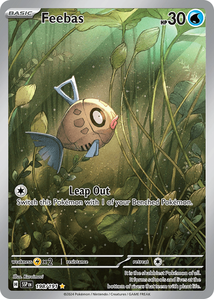 Feebas Surging Sparks