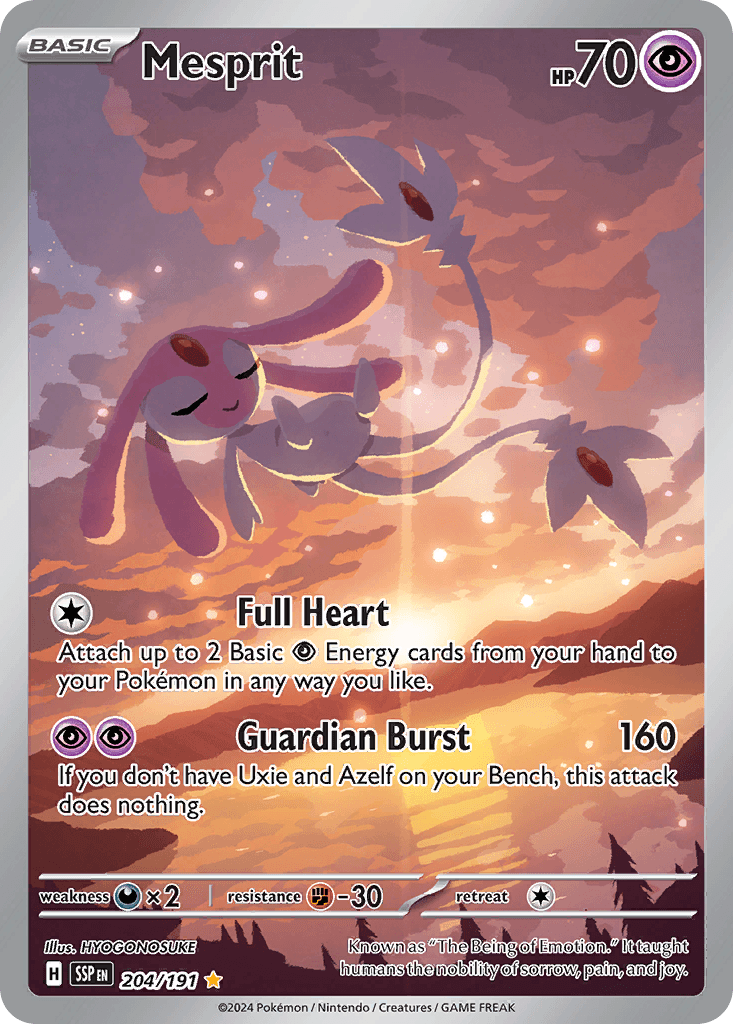 Mesprit Surging Sparks