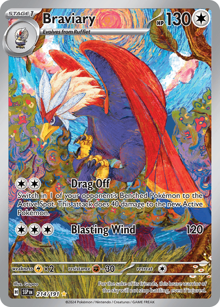 Braviary Surging Sparks