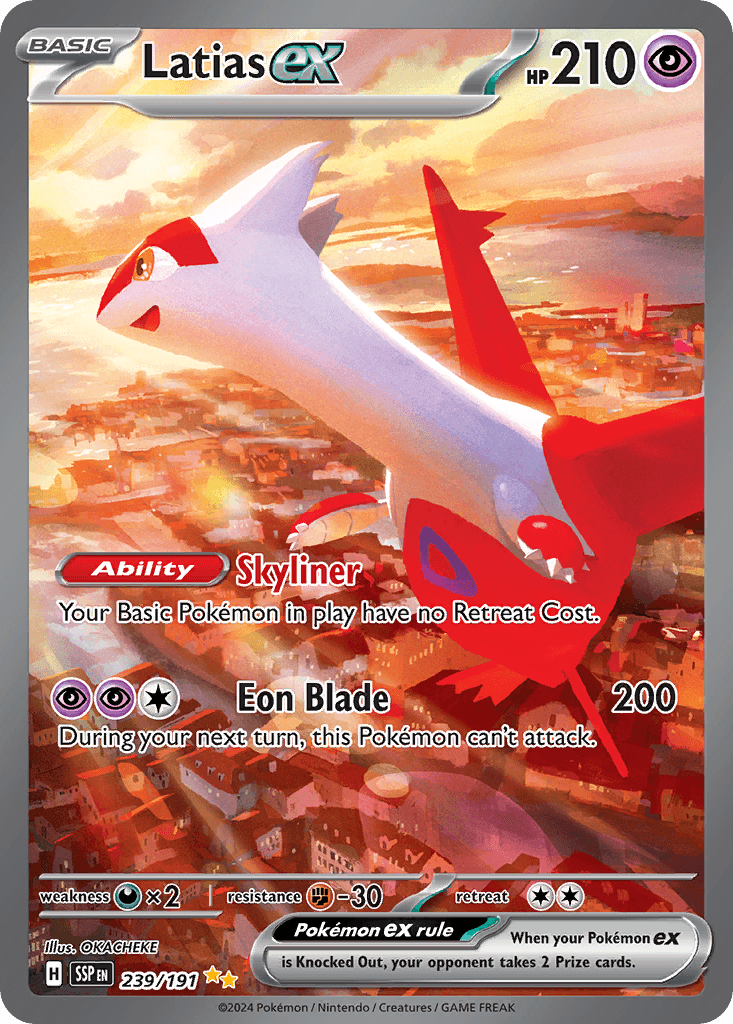 Latias ex Surging Sparks