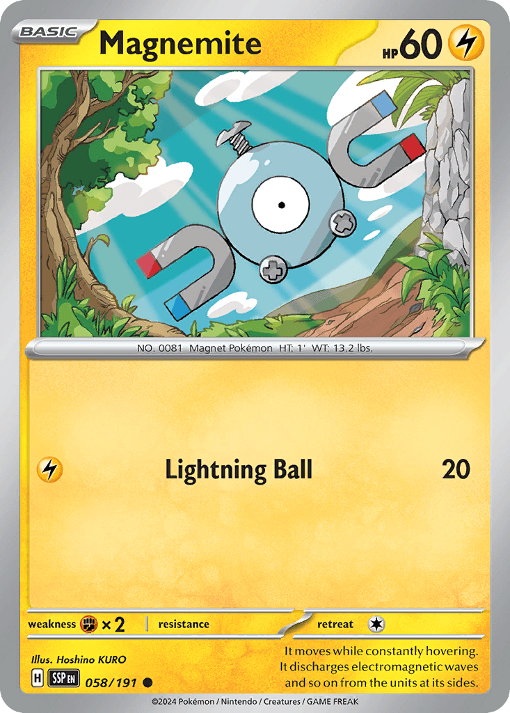Magnemite Surging Sparks