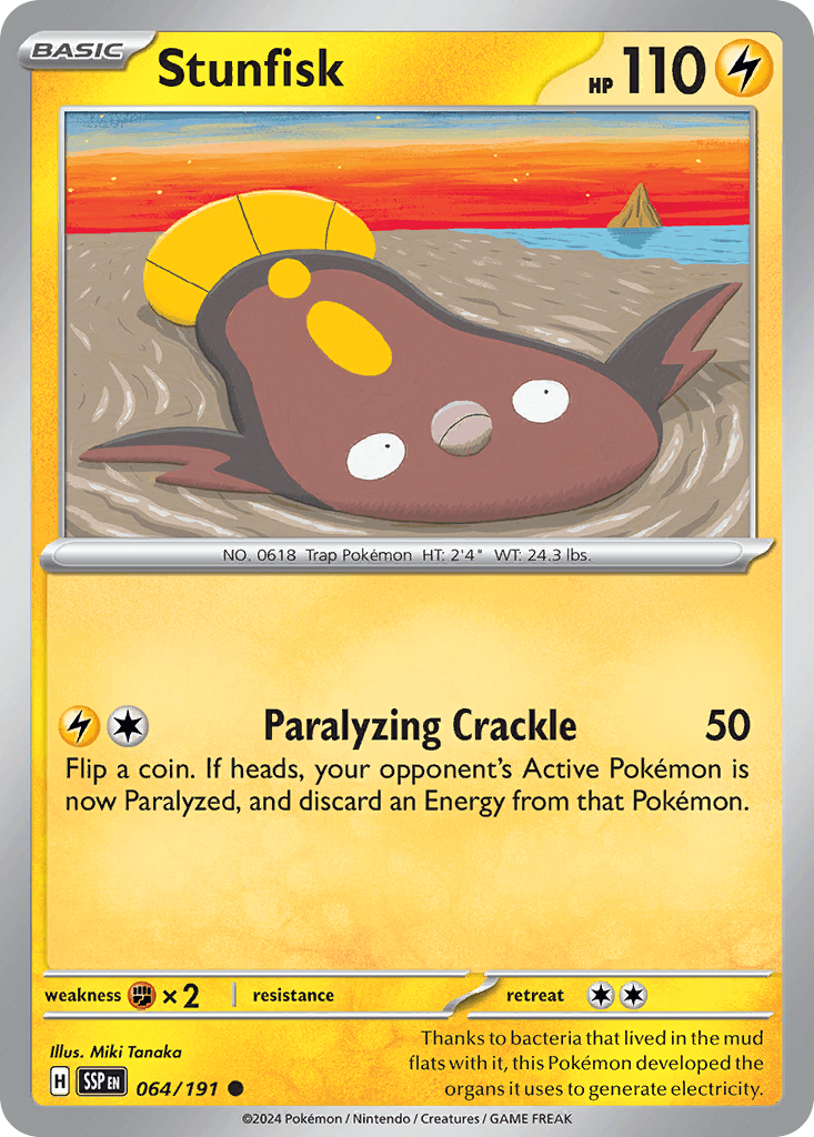 Stunfisk Surging Sparks