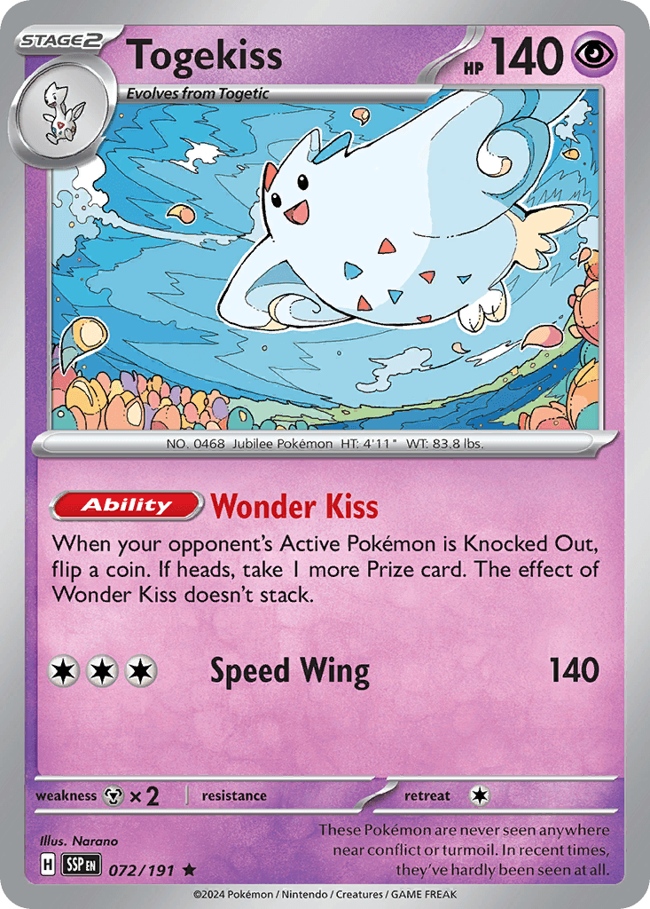 Togekiss Surging Sparks