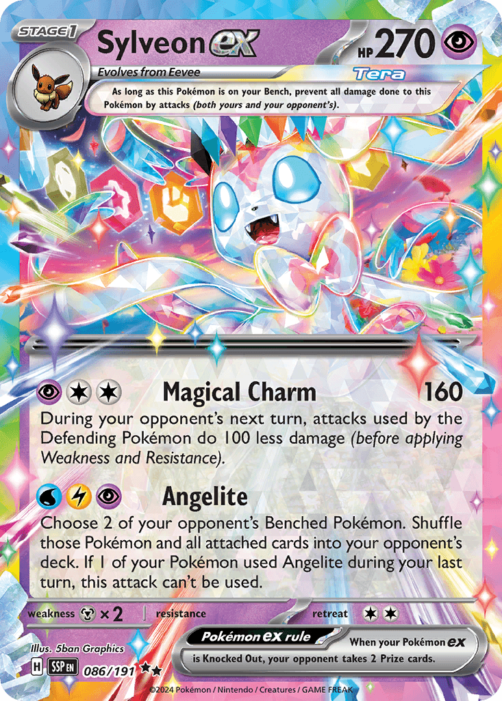 Sylveon ex Surging Sparks