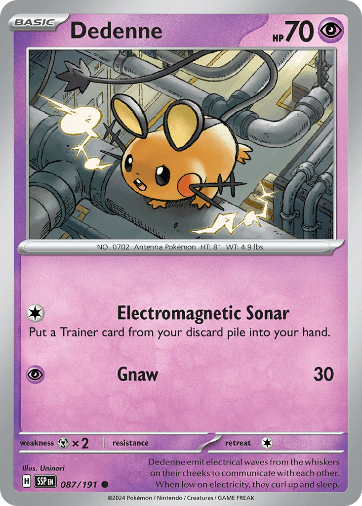 Dedenne Surging Sparks