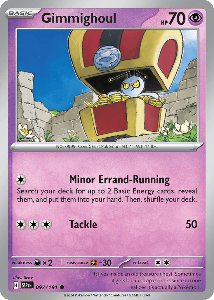 Gimmighoul Surging Sparks