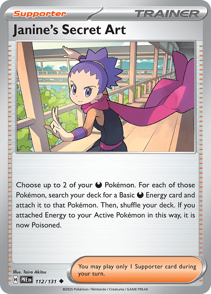 Janine's Secret Art Prismatic Evolutions