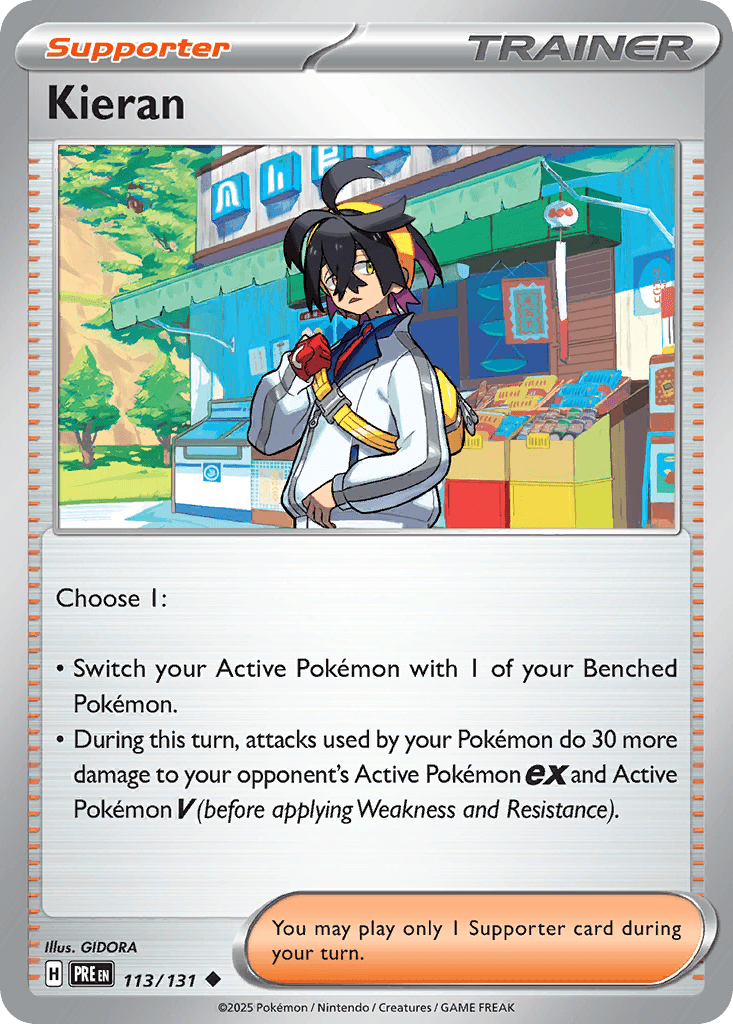 Kieran Prismatic Evolutions