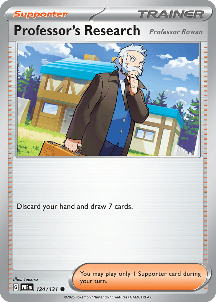 Professor's Research Prismatic Evolutions