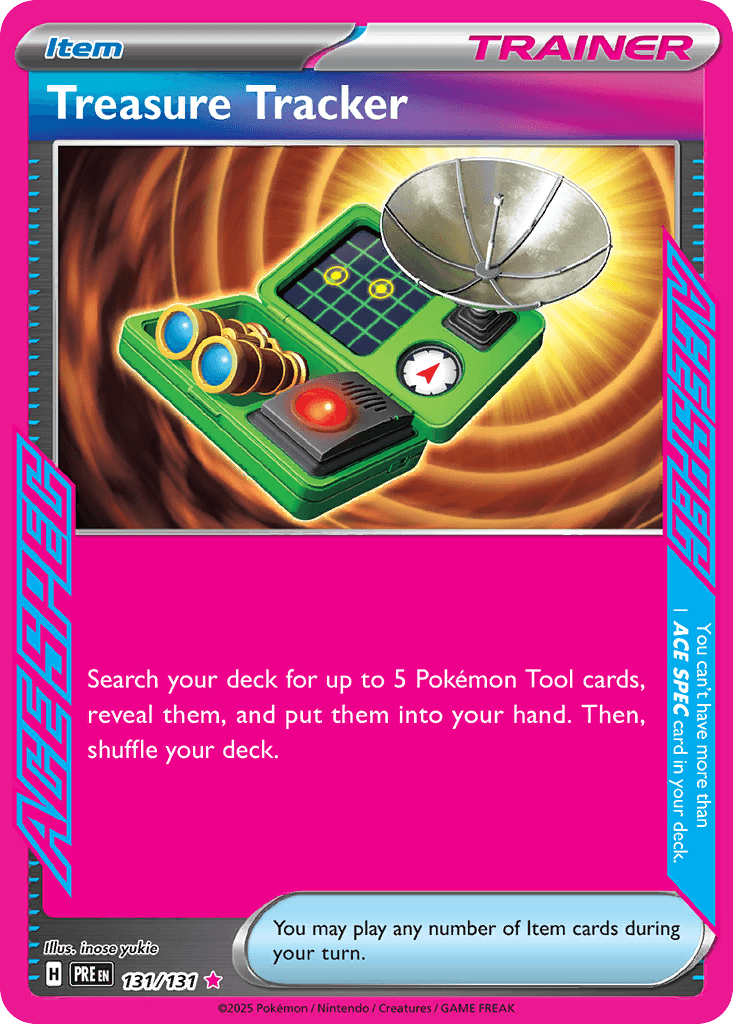 Treasure Tracker Prismatic Evolutions