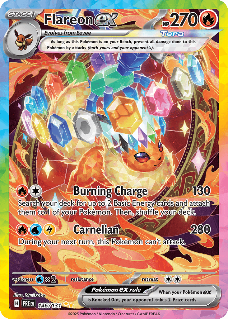 Flareon ex Prismatic Evolutions