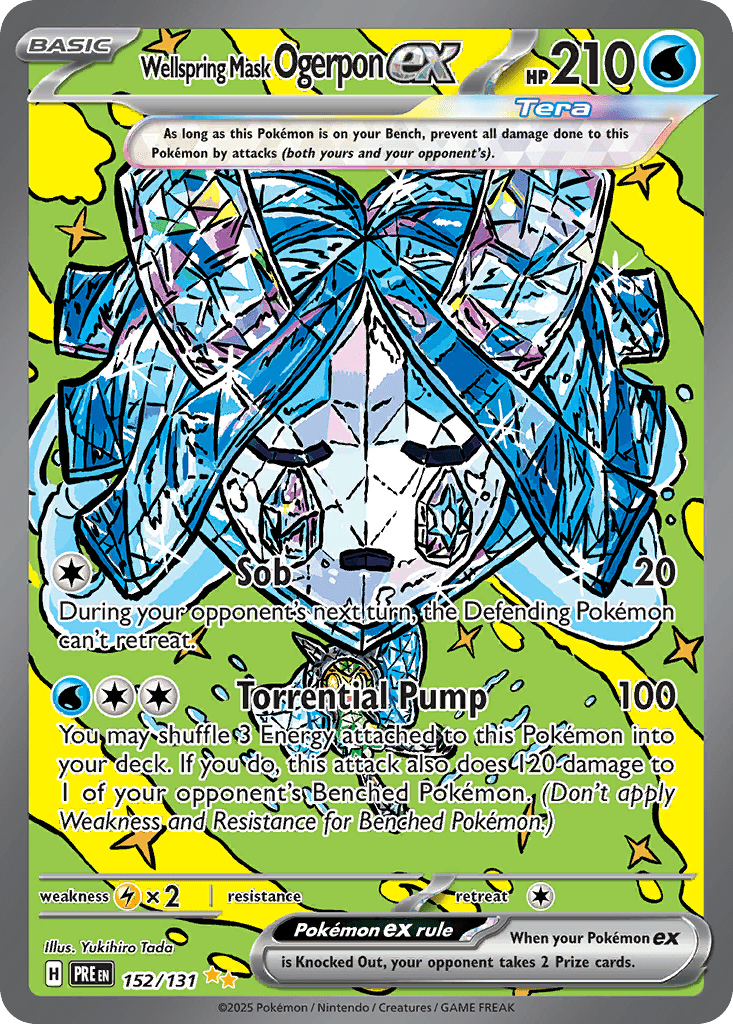 Wellspring Mask Ogerpon ex Prismatic Evolutions
