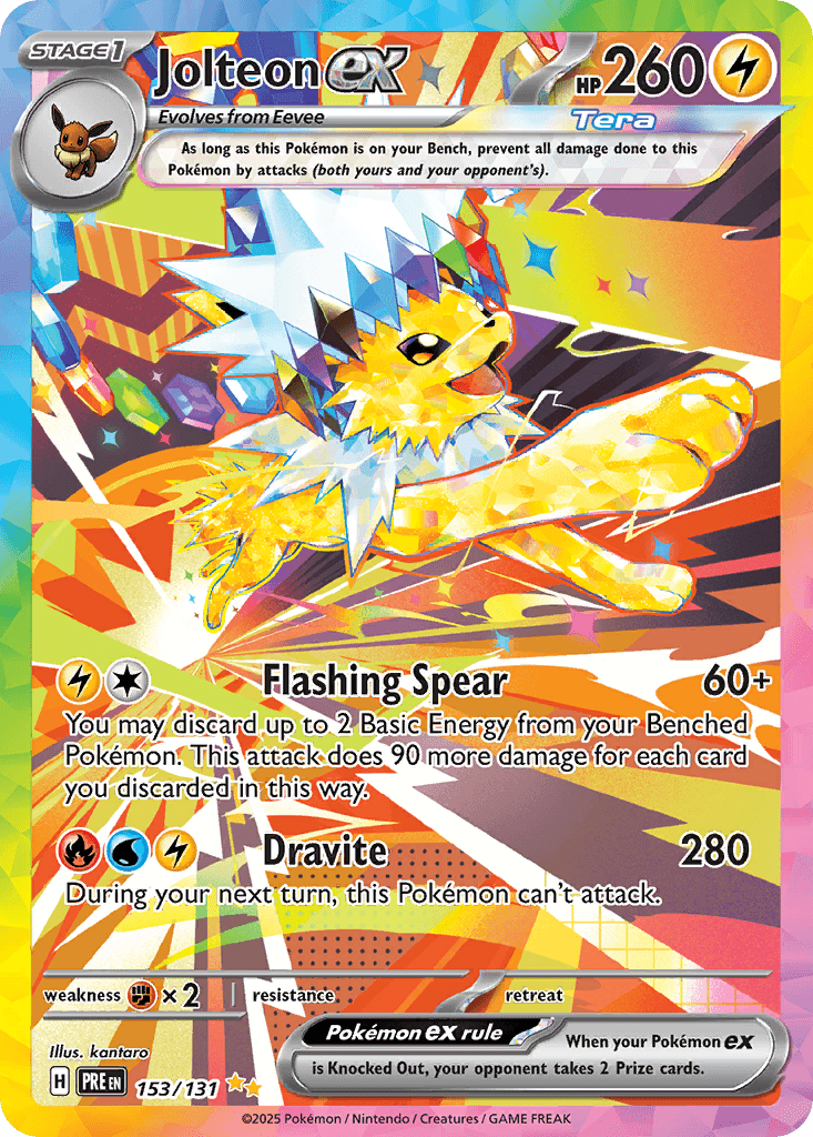 Jolteon ex Prismatic Evolutions