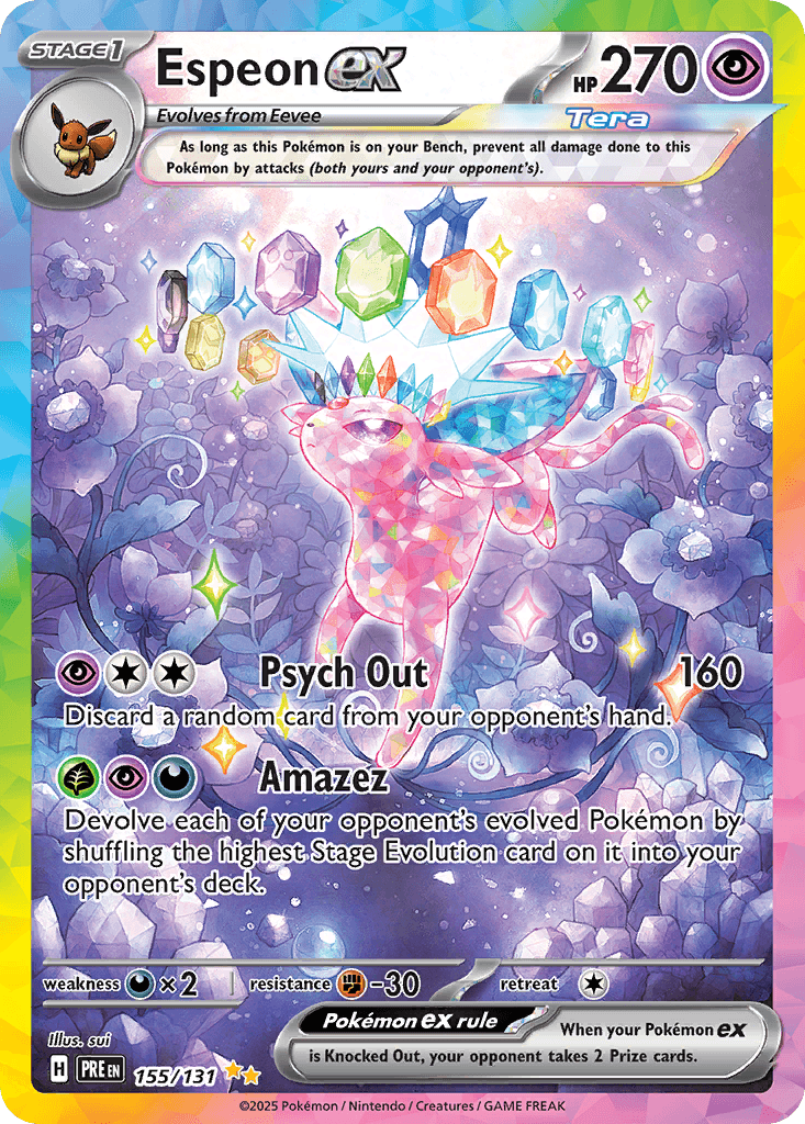 Espeon ex Prismatic Evolutions