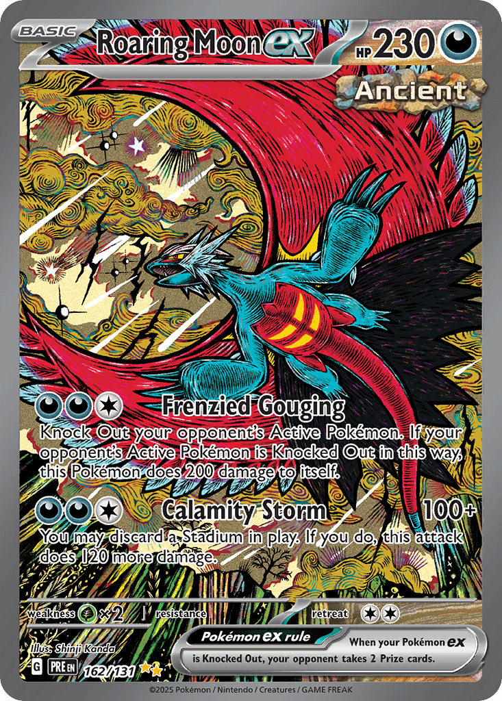 Roaring Moon ex Prismatic Evolutions