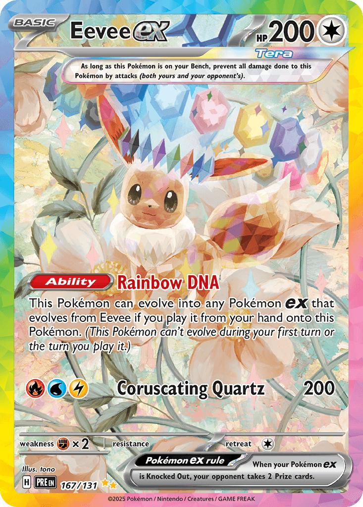 Eevee ex Prismatic Evolutions