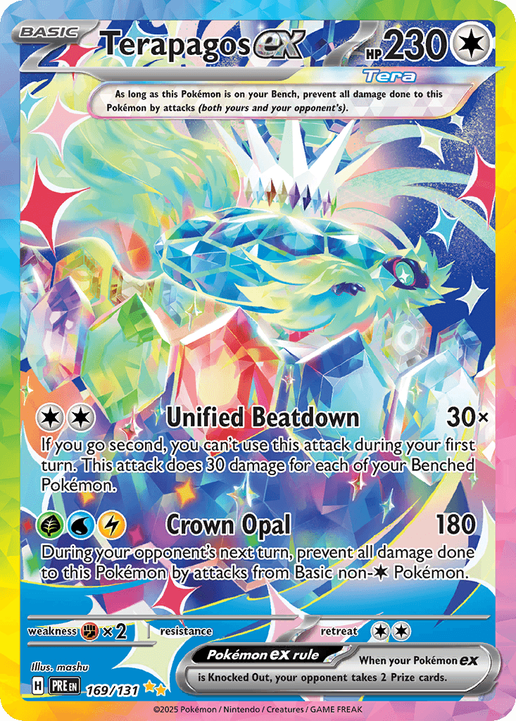 Terapagos ex Prismatic Evolutions