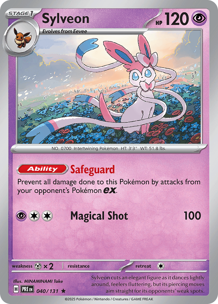 Sylveon Prismatic Evolutions