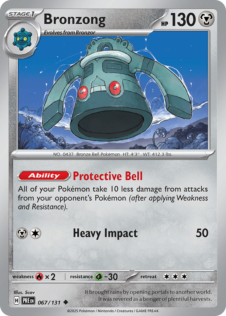 Bronzong Prismatic Evolutions
