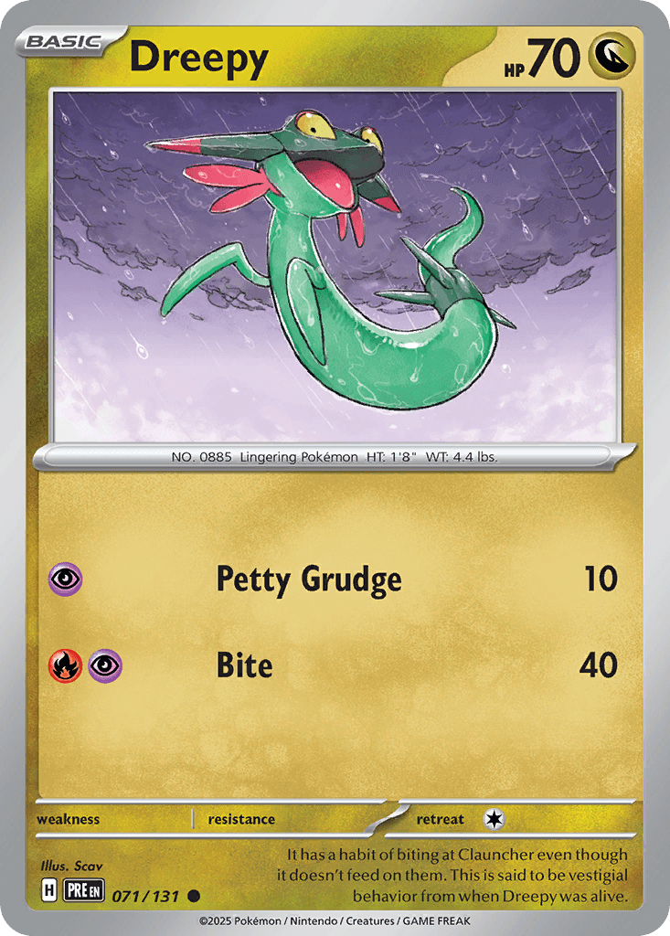Dreepy Prismatic Evolutions