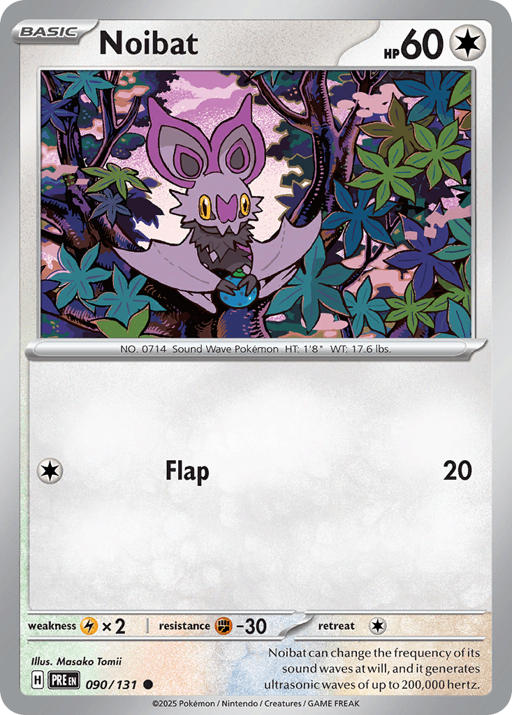 Noibat Prismatic Evolutions