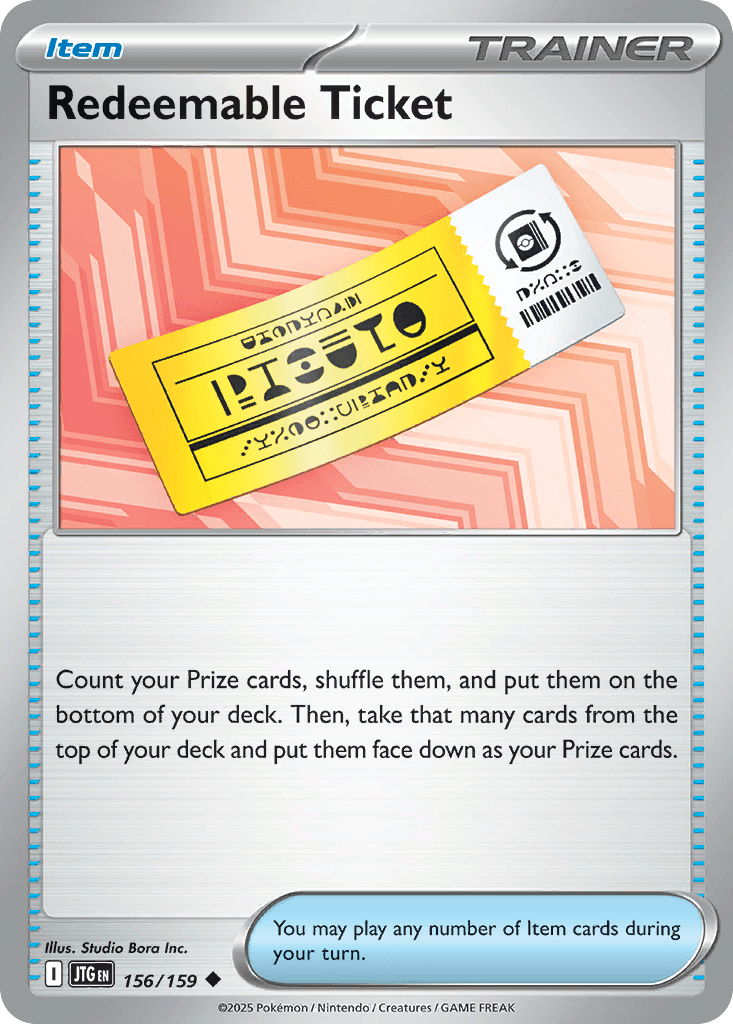 Redeemable Ticket Journey Together