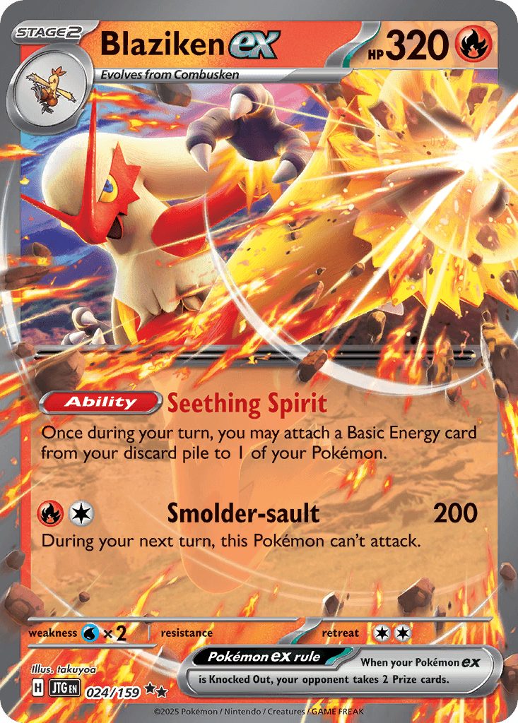 Blaziken ex Journey Together