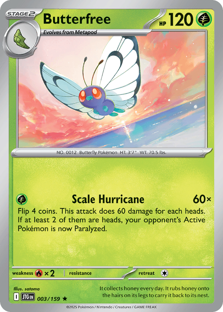 Butterfree Journey Together