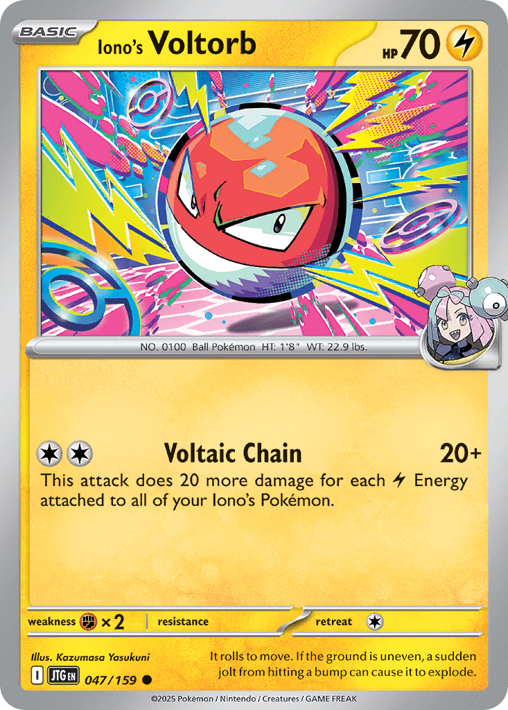 Iono's Voltorb Journey Together