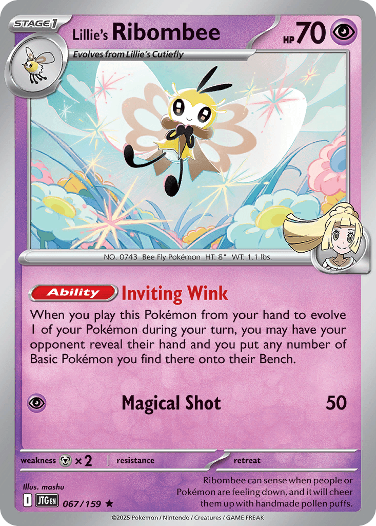 Lillie's Ribombee Journey Together