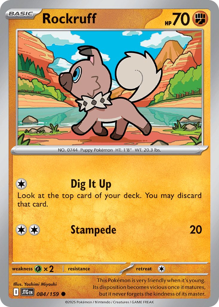 Rockruff Journey Together