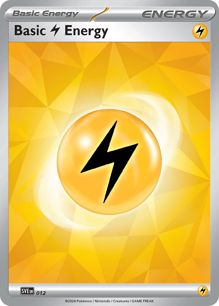 Basic Lightning Energy Scarlet & Violet Energies