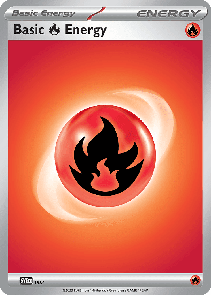 Basic Fire Energy Scarlet & Violet Energies