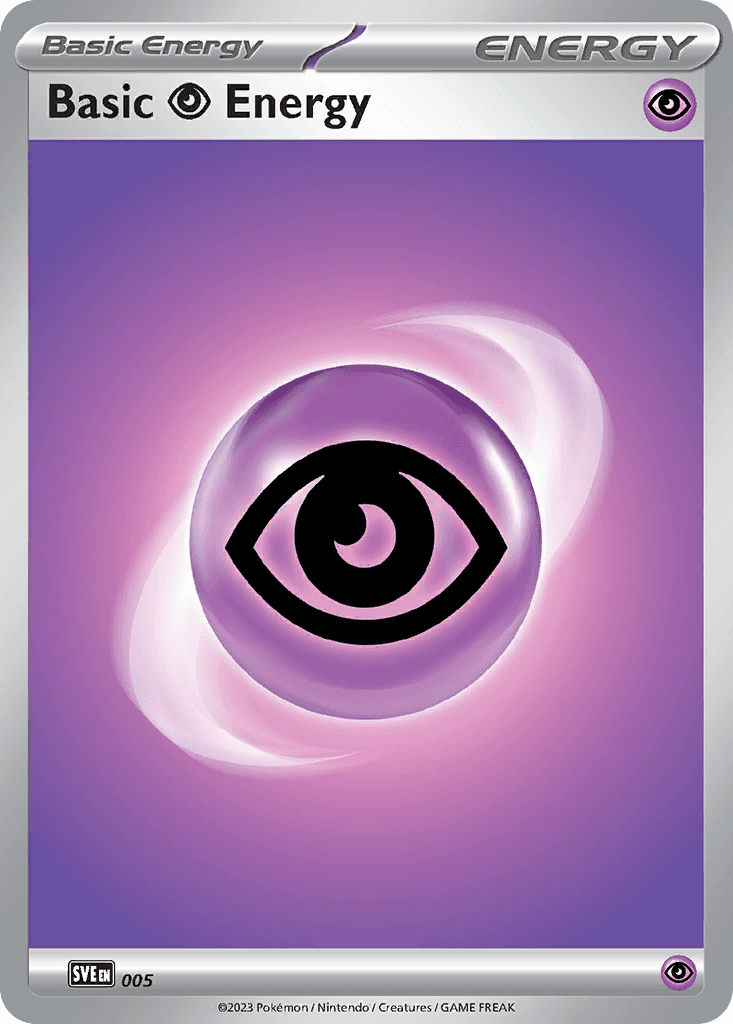 Basic Psychic Energy Scarlet & Violet Energies