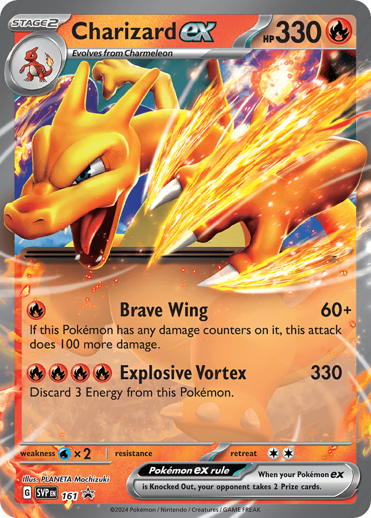 Charizard ex Scarlet & Violet Black Star Promos