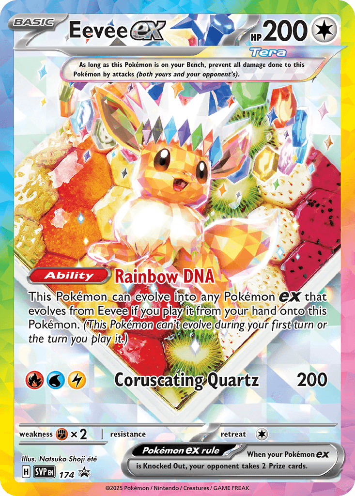 Eevee ex Scarlet & Violet Black Star Promos