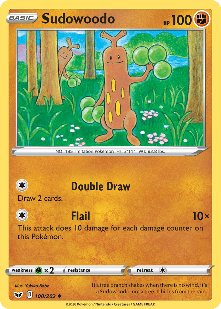 Sudowoodo Sword & Shield