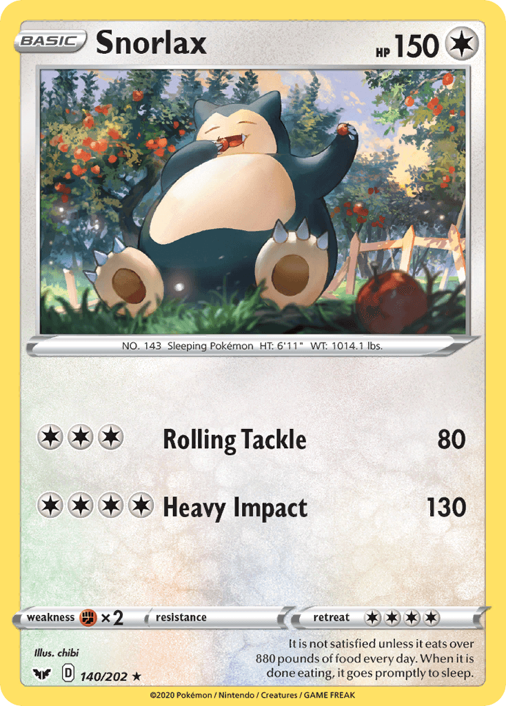 Snorlax Sword & Shield