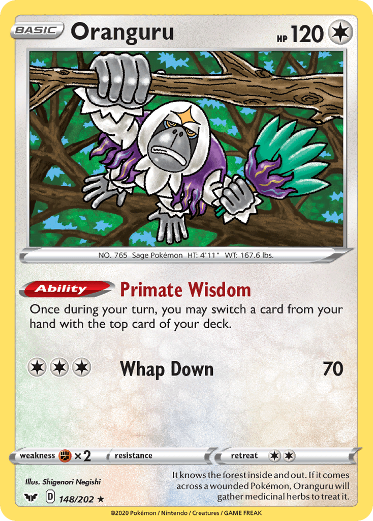Oranguru Sword & Shield