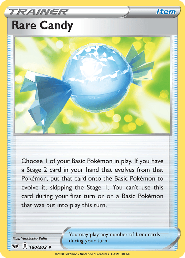 Rare Candy Sword & Shield