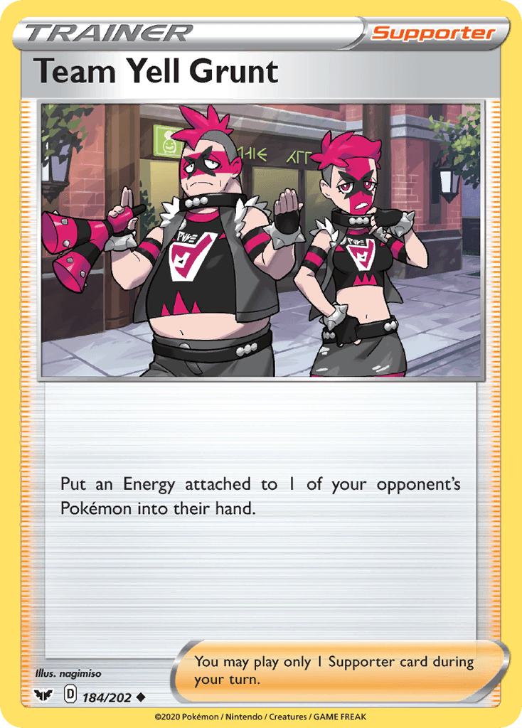 Team Yell Grunt Sword & Shield