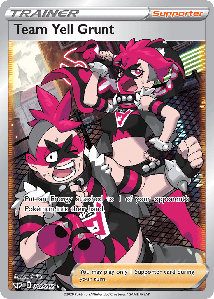 Team Yell Grunt Sword & Shield